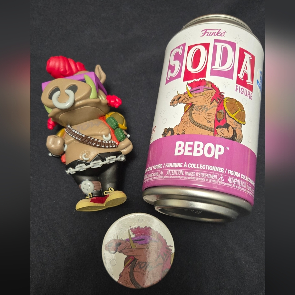 Teenage Mutant Ninja Turtles Bebop Funko Soda Figure